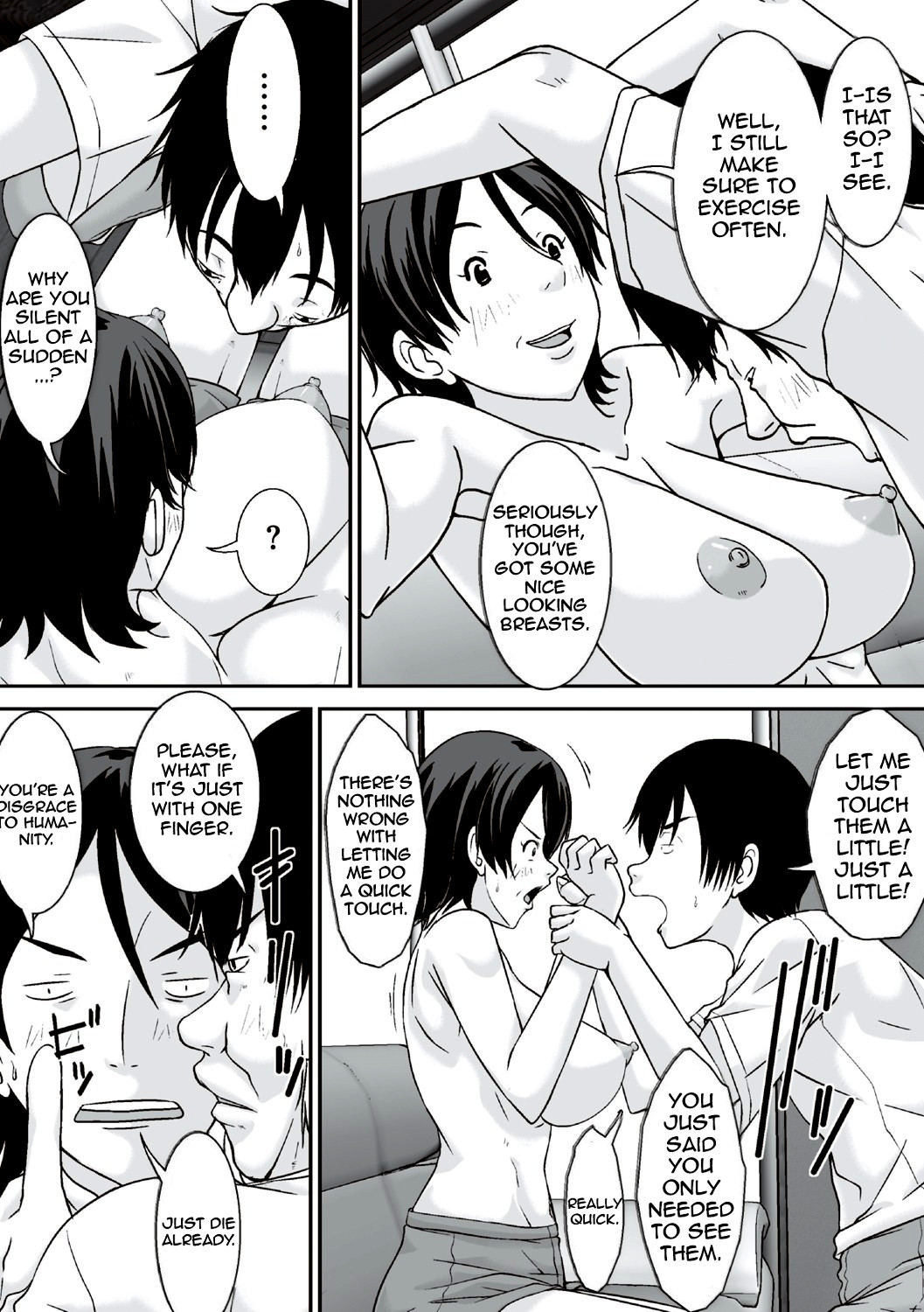 Hentai Manga Comic-Hey! What Are You Doing Making a Pass at Your Mother!-Read-19